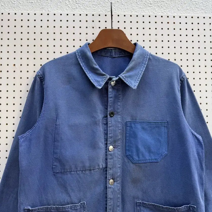 [BUNJANG] 1950s-1960s Faded French Work Jacket / 1950,60s OLD FADED FRENCH 50s 프렌치워크자켓