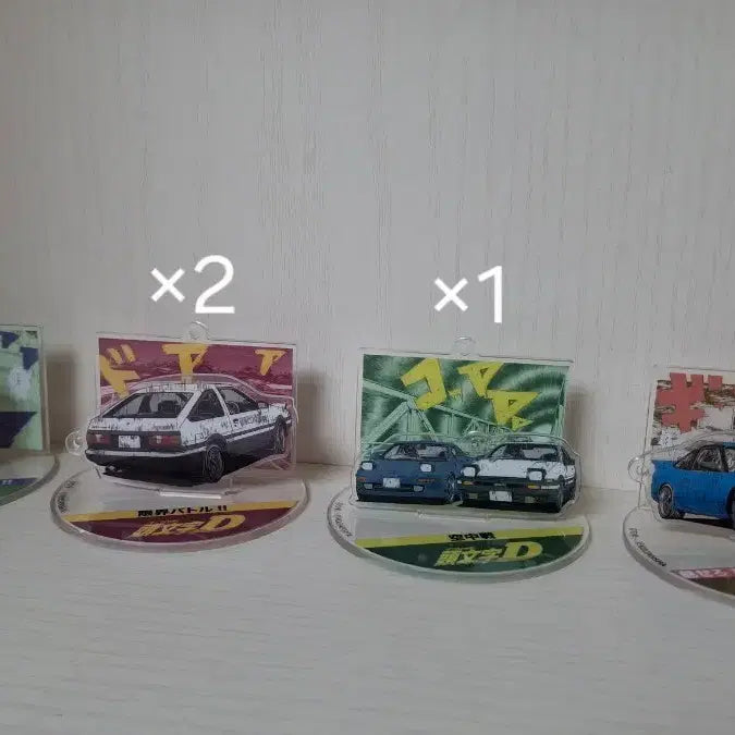 [BUNJANG] Initial D Gacha Acrylic Stand Keyring / 이니셜디 가챠 아크릴 스탠드 키링 양도