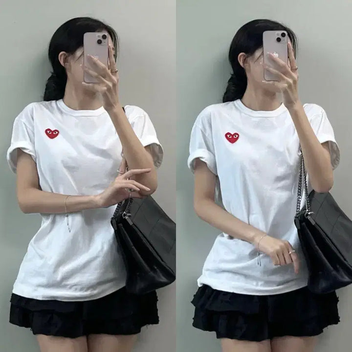 [BUNJANG] Comme des Garçons Short Sleeve T-Shirt / 꼼데가르송 반팔티