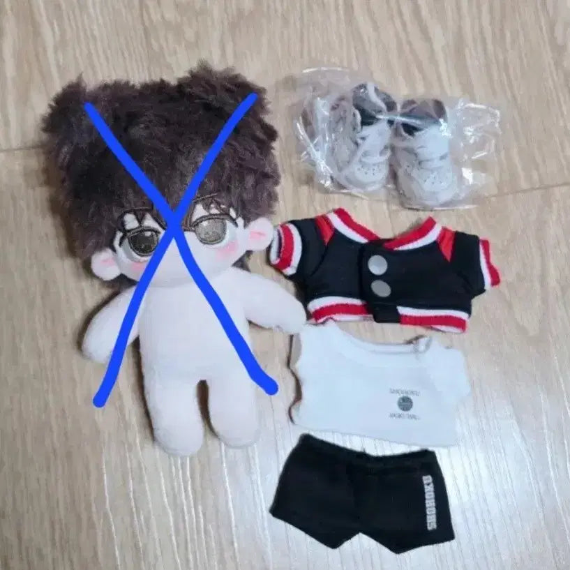 [BUNJANG] Slam Dunk Jersey Set + Sneakers / 슬램덩크 유니폼 10cm 저지세트+운동화