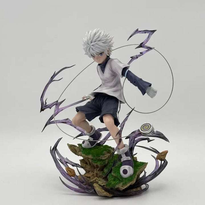 [BUNJANG] Hunter x Hunter Zoldyck Killua Yo-Yo Resin Figure / 헌터헌터 HF 키르아 죠르딕 요요 레진 피규어