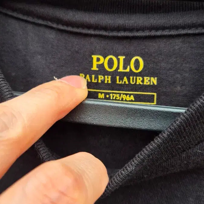 [BUNJANG] Polo Ralph Lauren Black Short Sleeve T-Shirt / 폴로 랄프로렌 블랙 반팔 티셔츠