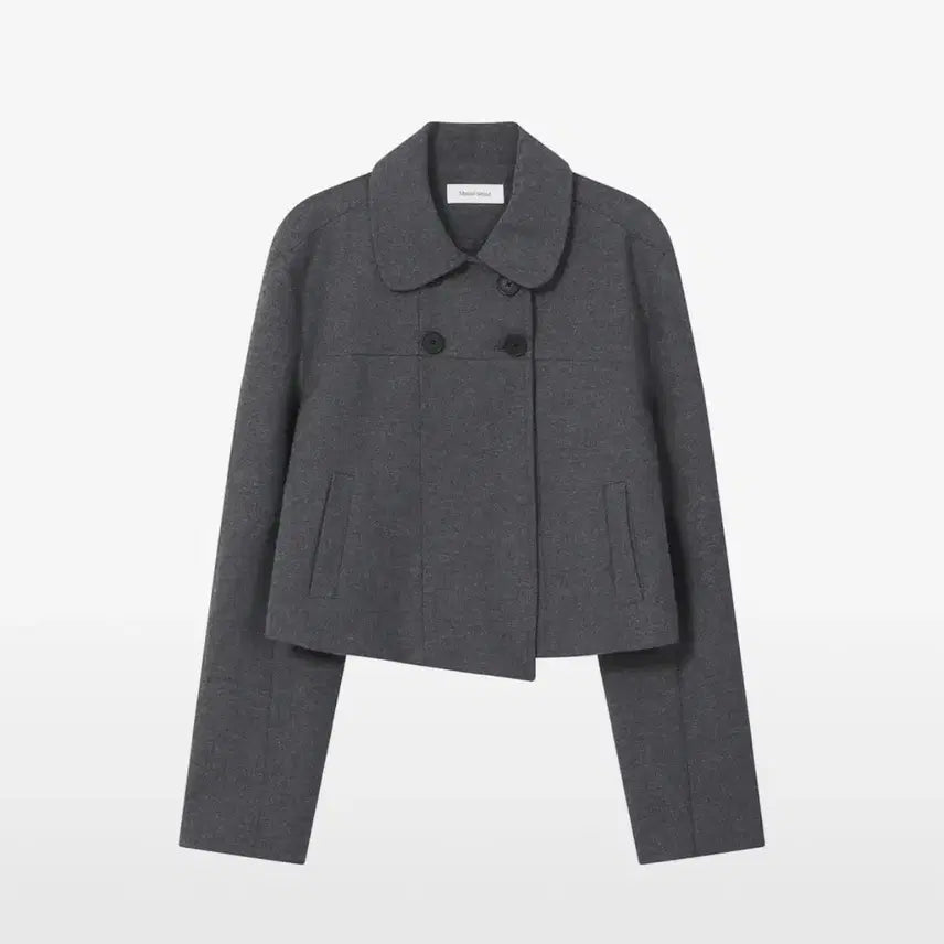 [BUNJANG] Miseki Seoul Wabi Round Collar Double Jacket / 미세키서울 자켓 Wabi Round collar double jacket