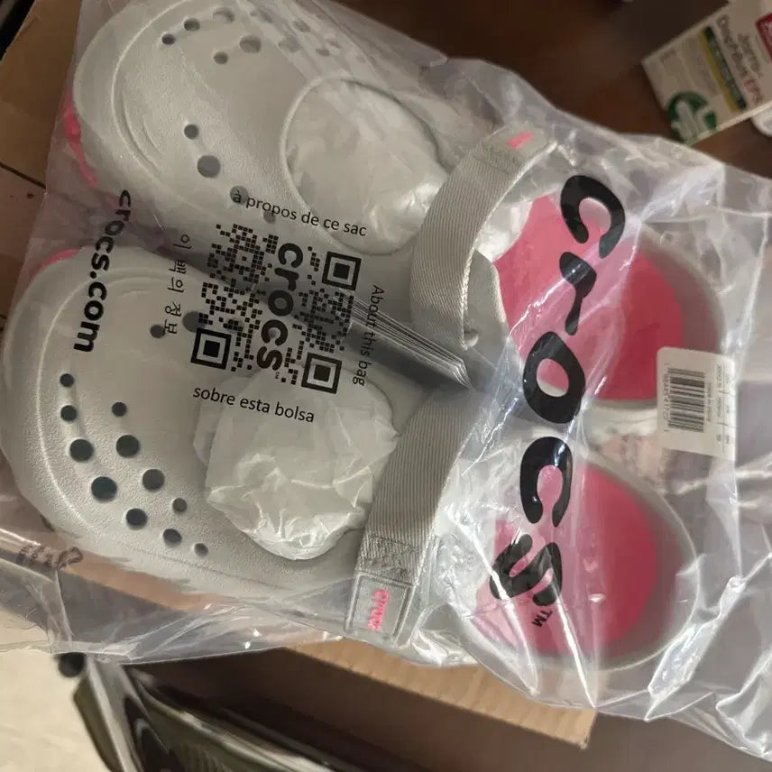 [BUNJANG] Crocs Echo Mary Jane Fade Sandals - Size 260 / 크록스 에코 메리제인 페이드 260