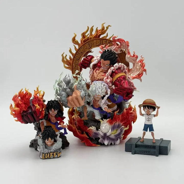 [BUNJANG] One Piece Luffy Gear 4 &amp; Nika Resin Figure / 원피스 KC 루피 기어4 &amp; 니카 최고등급 레진 피규어