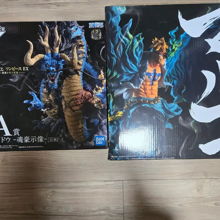 [BUNJANG] One Piece Ichiban Shoji "Those Who Embrace Devils" Kaido &amp; Marco Figures (Sealed) / 미개봉) 원피스 제일복권 악마를 품은자들  마르코, 카이도우 판매합니다