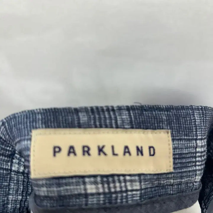 [BUNJANG] Parkland Blue Check 5-Length Shorts Size 34 / 파크랜드 블루 체크 반바지 5부 34사이즈