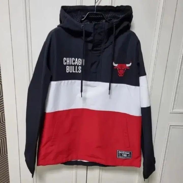 [BUNJANG] NBA Team Color Block Anorak Jacket / (100)NBA 유니 팀 컬러블럭 아노락