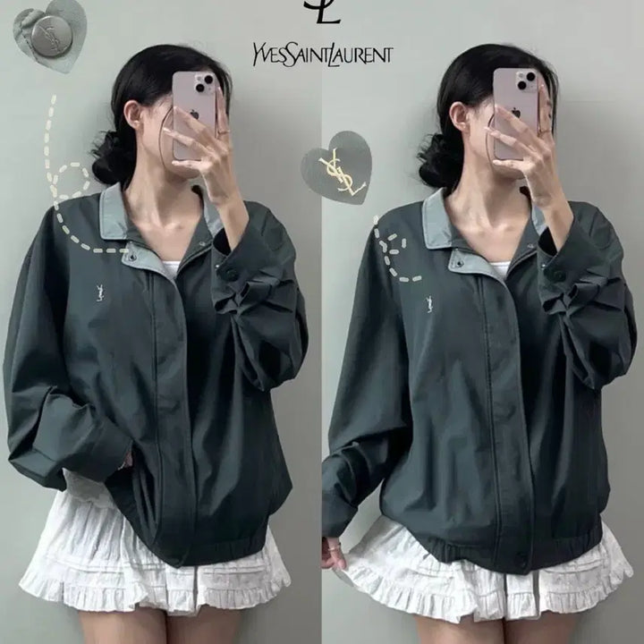 [BUNJANG] Saint Laurent Blouson Jacket / 입생로랑 자켓