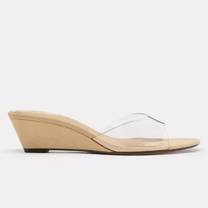 [BUNJANG] Zara Vinyl Wedge Jelly Sandals EU 38 / zara 자라 비닐 웨지 샌들 젤리 샌들
