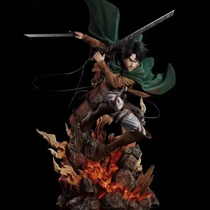 [BUNJANG] Wawa Attack on Titan Levi Resin Figure (Sealed) / (급처)미개봉 진격의거인 wawa 리바이 레진 피규어 팝니다.