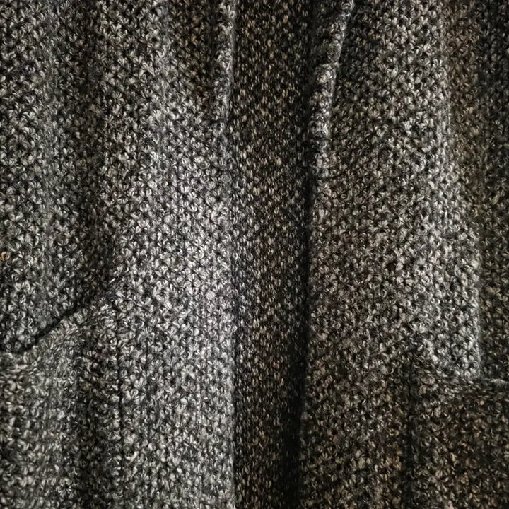 [BUNJANG] Zara Knit Long Cardigan - Grey Charcoal / M 자라 니트 롱 가디건 그레이 챠콜
