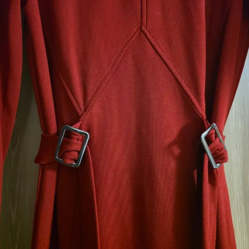 [BUNJANG] Zara Red Long Dress S / S 자라 레드 롱원피스