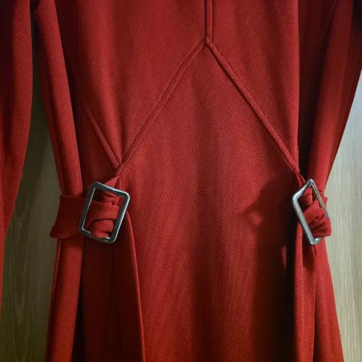 [BUNJANG] Zara Red Long Dress S / S 자라 레드 롱원피스