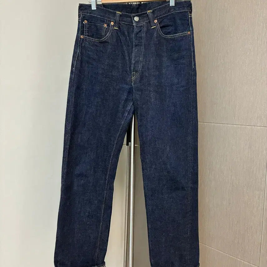 [BUNJANG] Full Count 1101W One Wash Selvedge Denim Jeans (Size 31) / 풀카운트 1101w 원워시 31사이즈