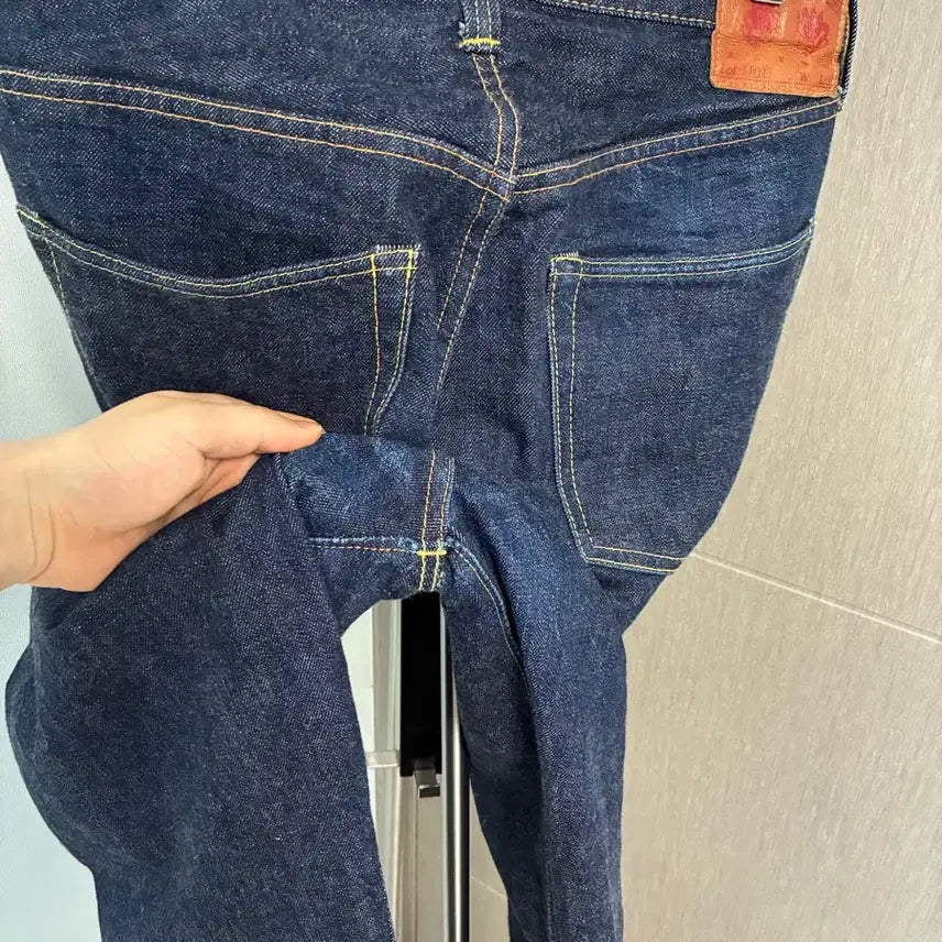 [BUNJANG] Full Count 1101W One Wash Selvedge Denim Jeans (Size 31) / 풀카운트 1101w 원워시 31사이즈