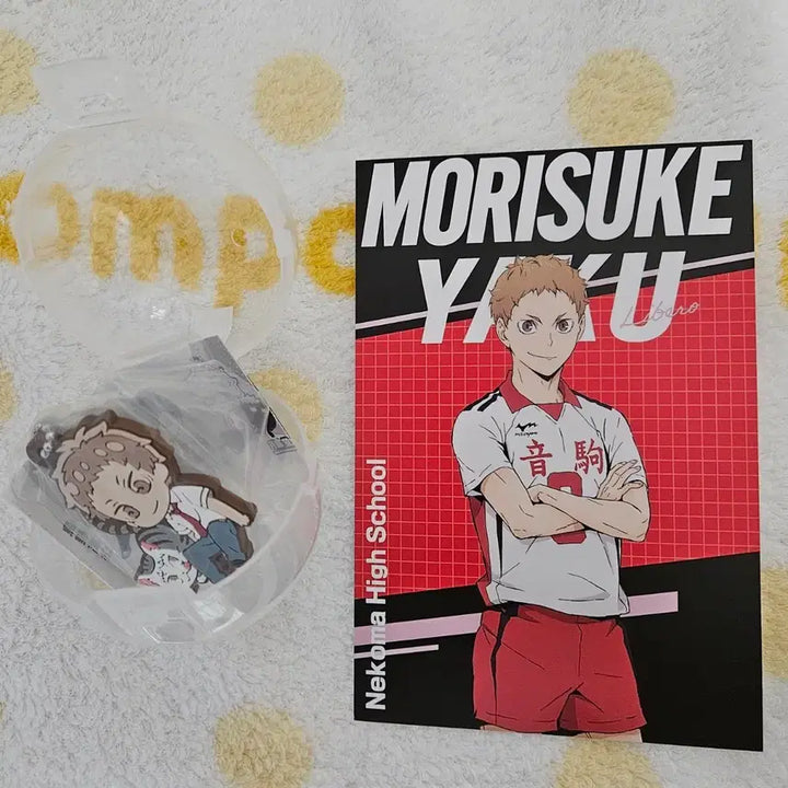 [BUNJANG] Haikyuu!! Morisuke Yaku Figure &amp; Poster Set (Sealed) / 하이큐 야쿠