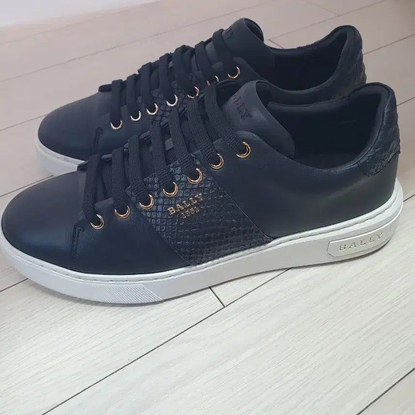 [BUNJANG] Bally Leather Sneakers Black Size 265 / 남265발리스니커즈