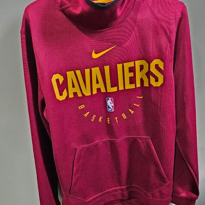 [BUNJANG] Nike Cleveland Cavaliers Burgundy Hoodie / 나이키 클리블랜드 캐벌리어스 후드티 버건디