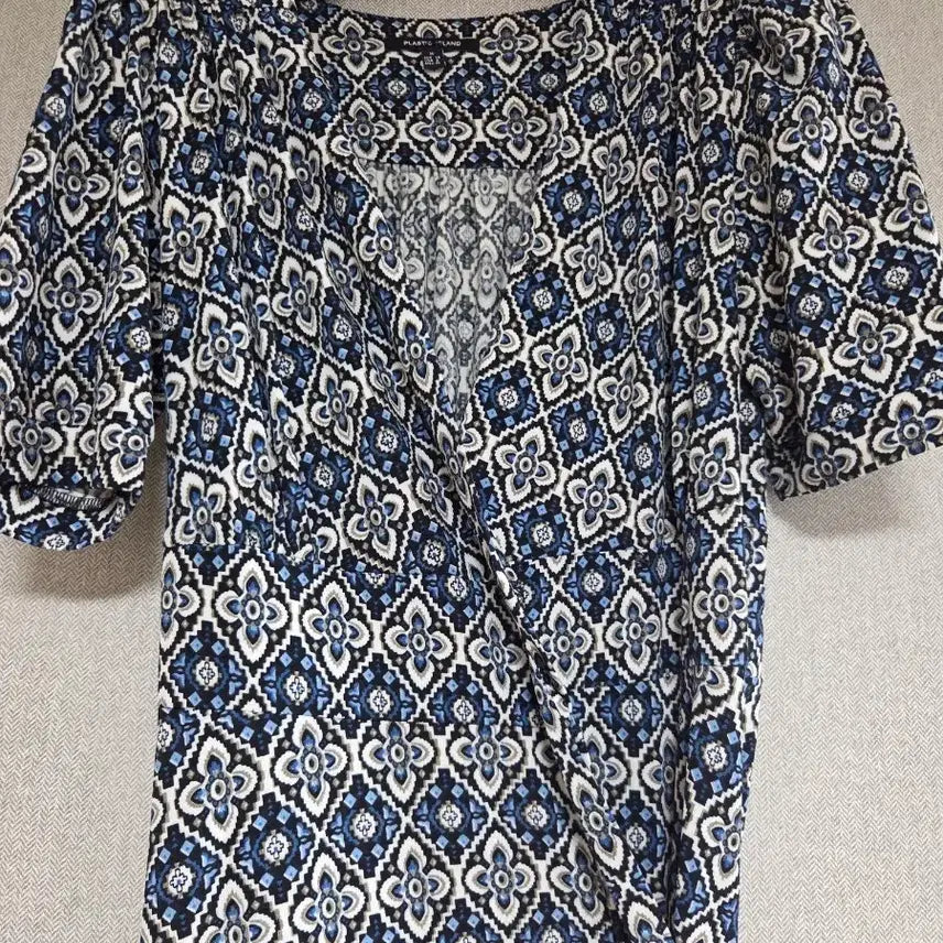[BUNJANG] Plastic Island Wrap Style Long Dress / 플라스틱아일랜드 랩원피스