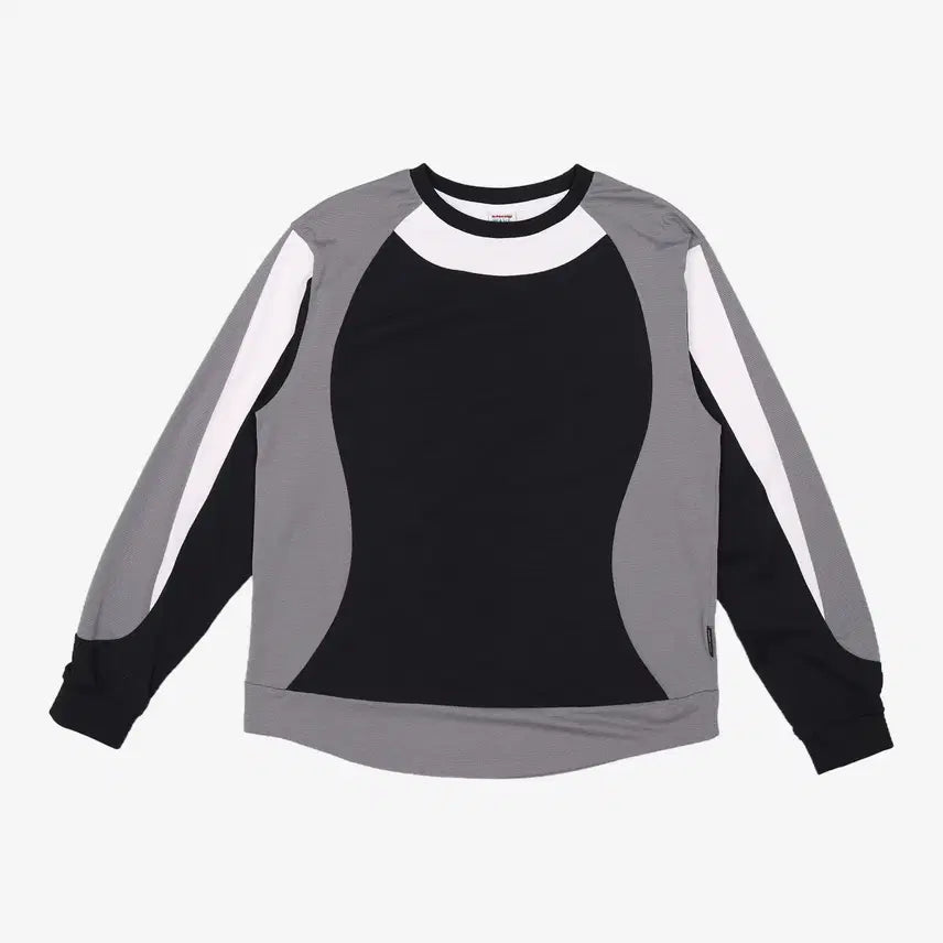 [SOLD OUT] [L]노우웨이브 레이싱 메쉬 롱 슬리브 블랙