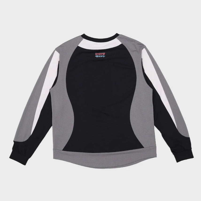 [SOLD OUT] [L]노우웨이브 레이싱 메쉬 롱 슬리브 블랙