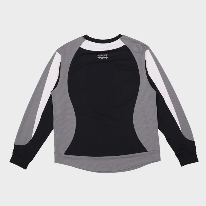 [SOLD OUT] [L]노우웨이브 레이싱 메쉬 롱 슬리브 블랙