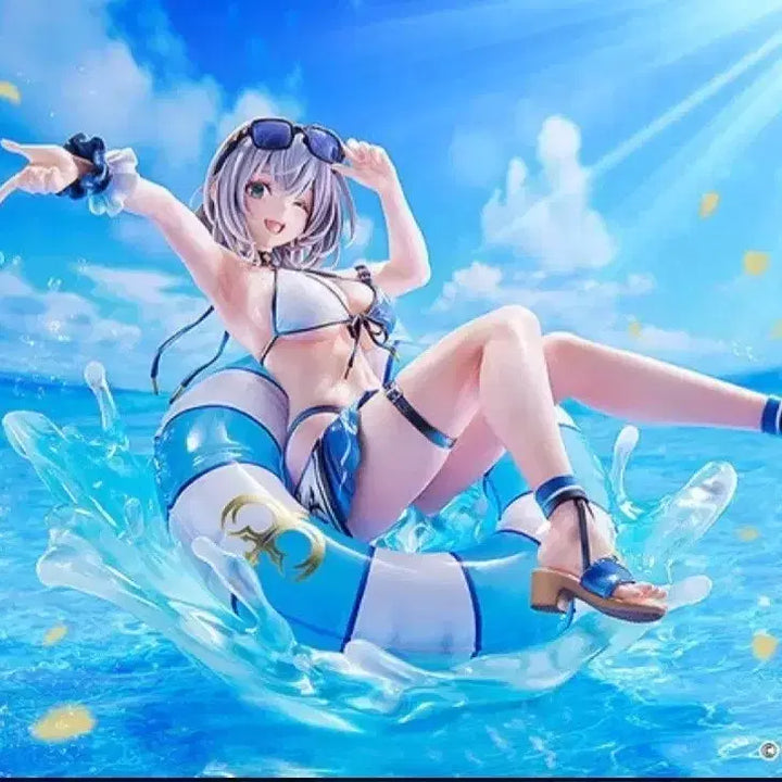 [BUNJANG] Good Smile Company Hololive Shirogane Noel Swimsuit Scale Figure / 굿스마일컴퍼니 홀로라이브 시로가네 노엘 수영복 스케일 피규어