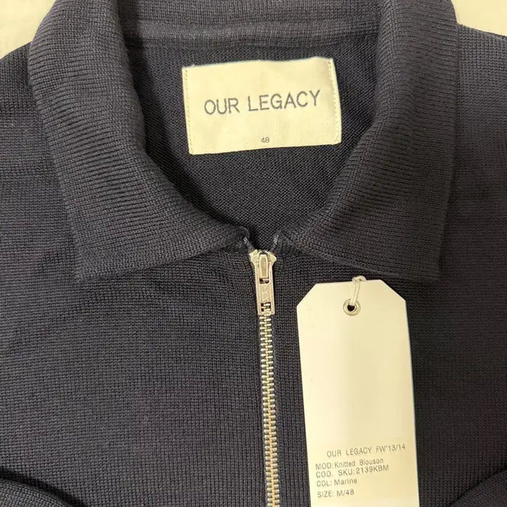 [BUNJANG] Our Legacy Zip-Up Knit Cardigan Size 48 / 아워레가시 집업니트가디건 48사이즈