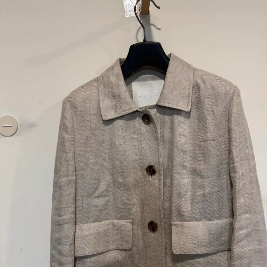 [BUNJANG] UMER Majest Herringbone Linen Jacket / UMER 유메르 마제 헤링본 린넨 자켓