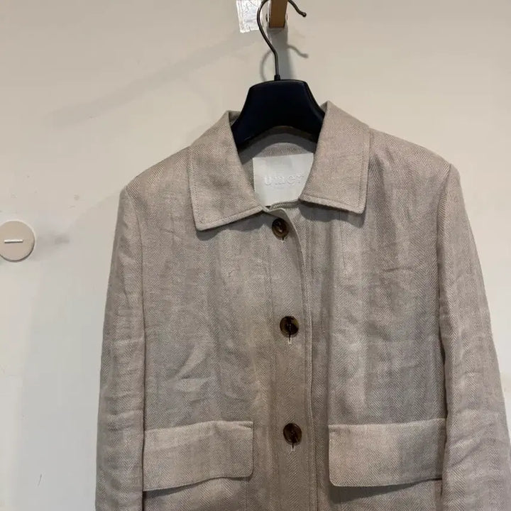 [BUNJANG] UMER Majest Herringbone Linen Jacket / UMER 유메르 마제 헤링본 린넨 자켓