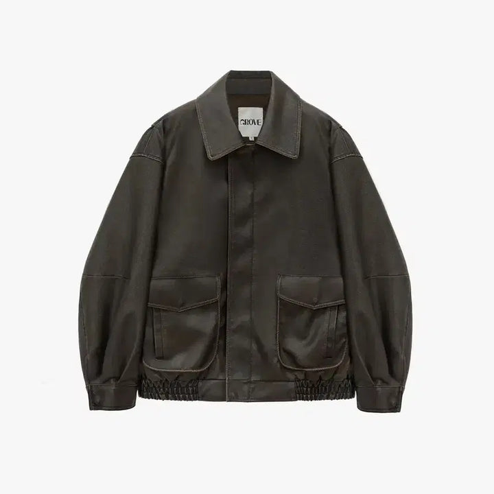[BUNJANG] Grove Lusson Jumper (Brown) / 그로브 러슨 점퍼 LUSSON JUMPER (브라운)