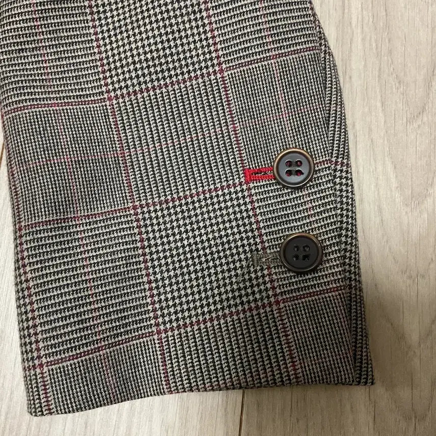[BUNJANG] Uniqlo Ines de la Fressange Checked Blazer - Size S / 유니클로 이네스 드 라 프레상쥬 체크 블레이저 S
