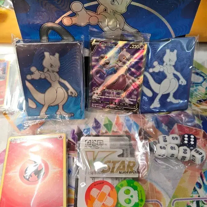 [BUNJANG] North America Pokemon GO Mewtwo ETB Bundle Set / 북미 포켓몬GO 뮤츠 etb 뮤츠프로모+부가용품 만패