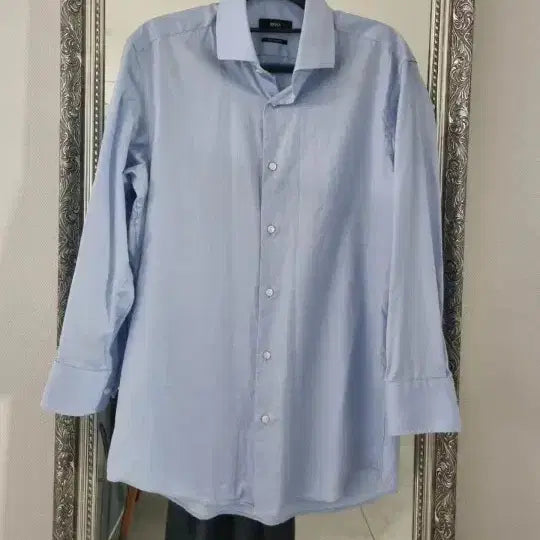 [BUNJANG] Hugo Boss Gordon Regular Fit Dress Shirt / 휴고보스 고든 레귤러핏 드레스 셔츠 (95-100)