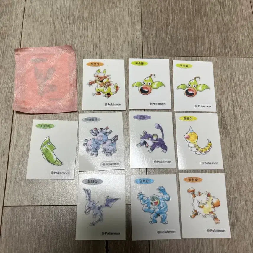 [BUNJANG] Pokemon 30th Anniversary Generation 1 Stickers / 포켓몬30주년 1세대 띠부씰 판매 교환