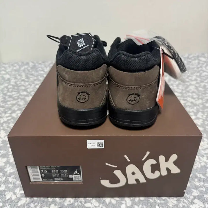 [BUNJANG] Jordan x Travis Scott Jumpman Jack TR Black and Dark Mocha / 조던 x 트래비스 스캇 점프맨 잭 TR 블랙 앤 다크 모카 255