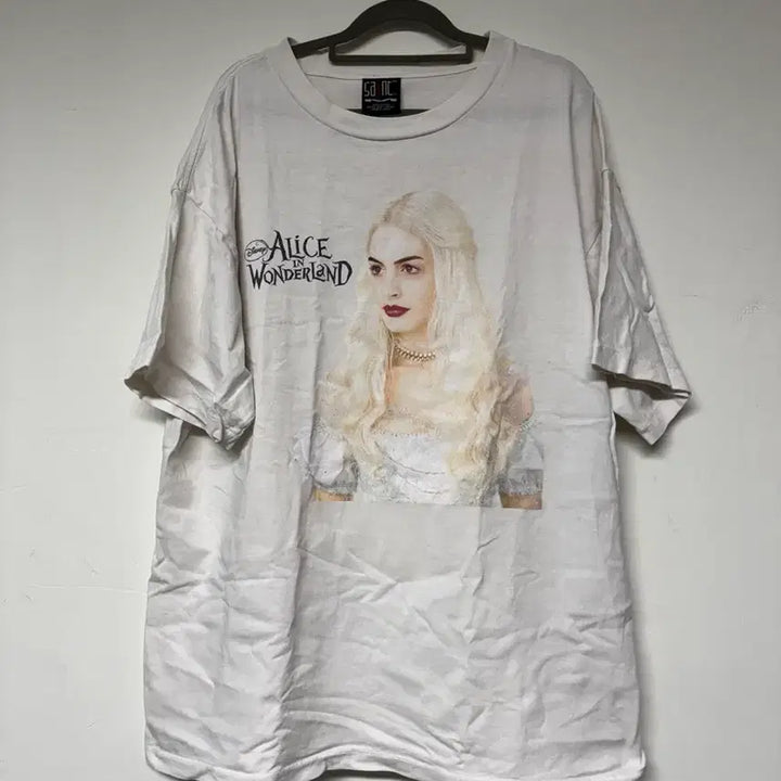 [BUNJANG] Saint Michael x Disney Alice Short Sleeve T-Shirt XL / [XL] 세인트 미카엘 X 디즈니 엘리스 반팔