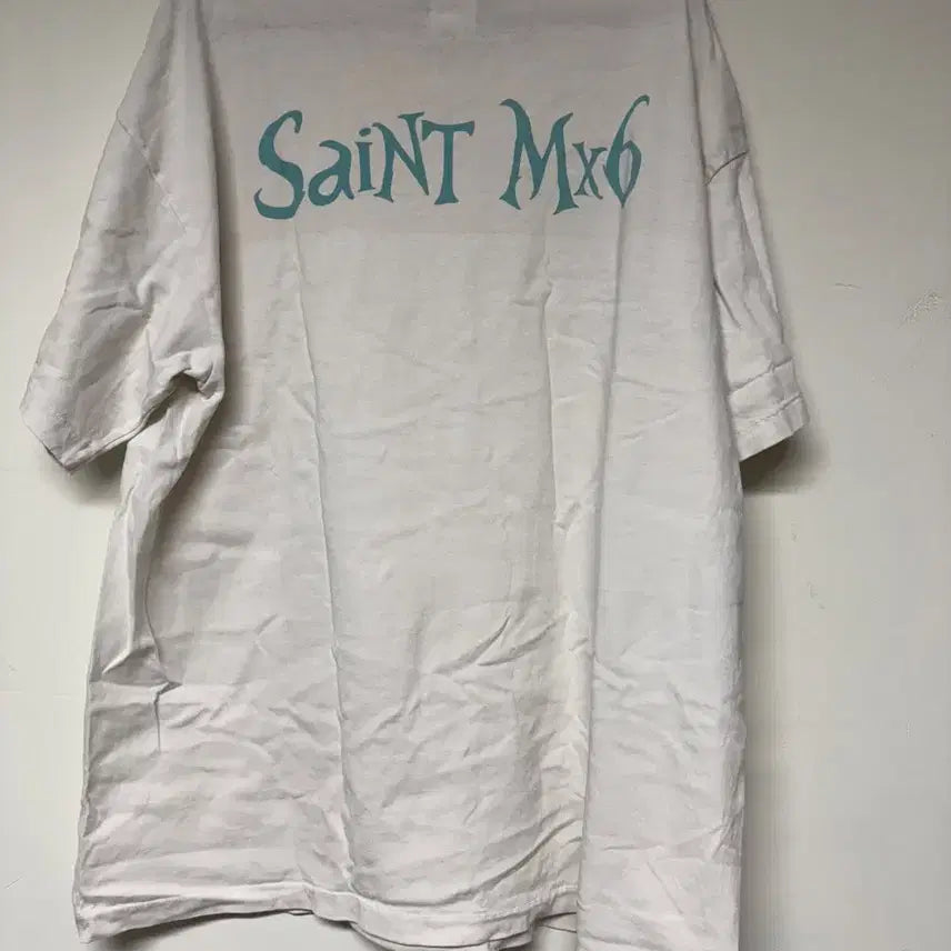 [BUNJANG] Saint Michael x Disney Alice Short Sleeve T-Shirt XL / [XL] 세인트 미카엘 X 디즈니 엘리스 반팔