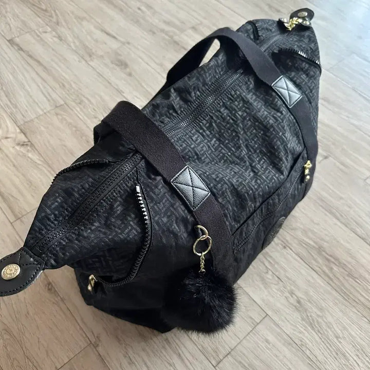 [BUNJANG] Kipling Large Travel Bag Convertible Shoulder Tote Bag with Monogram Monkey / 키플링 라지여행가방 변형데일리가방 키링숄더백 토트백
