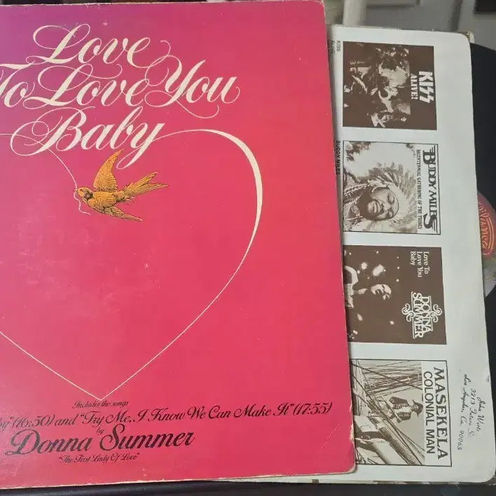 [BUNJANG] Donna Summer Love To Love You Baby LP / 도나 섬머(Donna Summer)_Love To Love You Bab