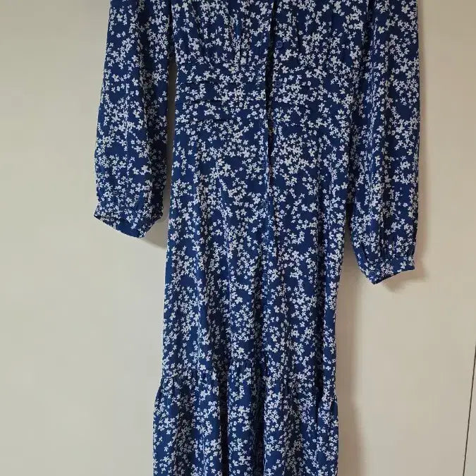 [BUNJANG] ad.f.z Floral Print Long Dress / ad.f.z 여성 롱 원피스