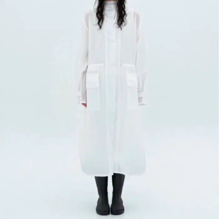 [BUNJANG] Obheiden Heiji Hooded Long Coat / 오브헤덴 헤이지 후드 롱 코트