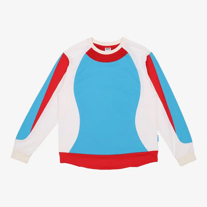 [BUNJANG] Nowave Racing Mesh Long Sleeve Sky Blue / [L]노우웨이브 레이싱 메쉬 롱 슬리브 스카이블루