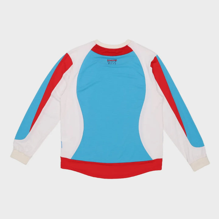 [BUNJANG] Nowave Racing Mesh Long Sleeve Sky Blue / [L]노우웨이브 레이싱 메쉬 롱 슬리브 스카이블루