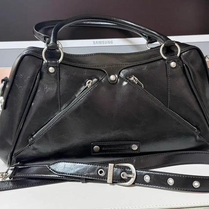 [BUNJANG] Sunburn Project Moss Bag Black / 썬번프로젝트 모스백 블랙