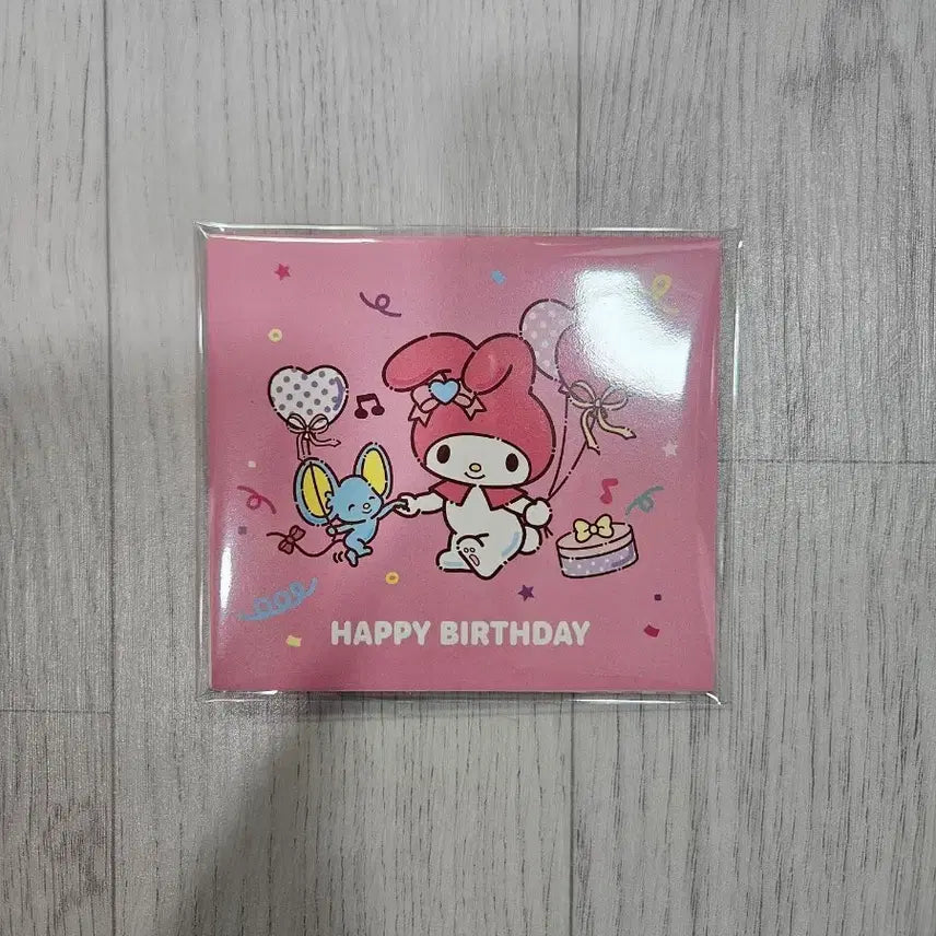 [BUNJANG] Sanrio My Melody Celebration Card / 산리오 마이멜로디 축하 카드