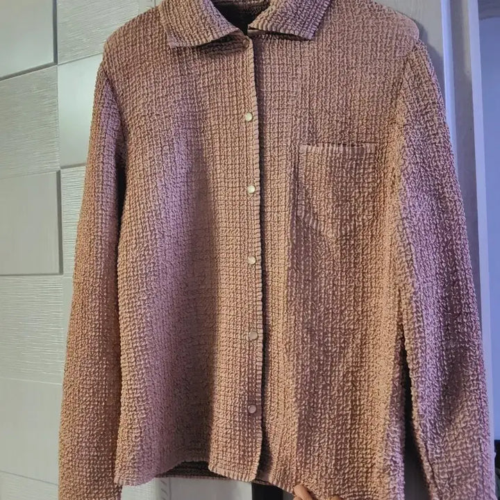 [BUNJANG] Pleated Collar Blouse / 플리츠 카라 상의