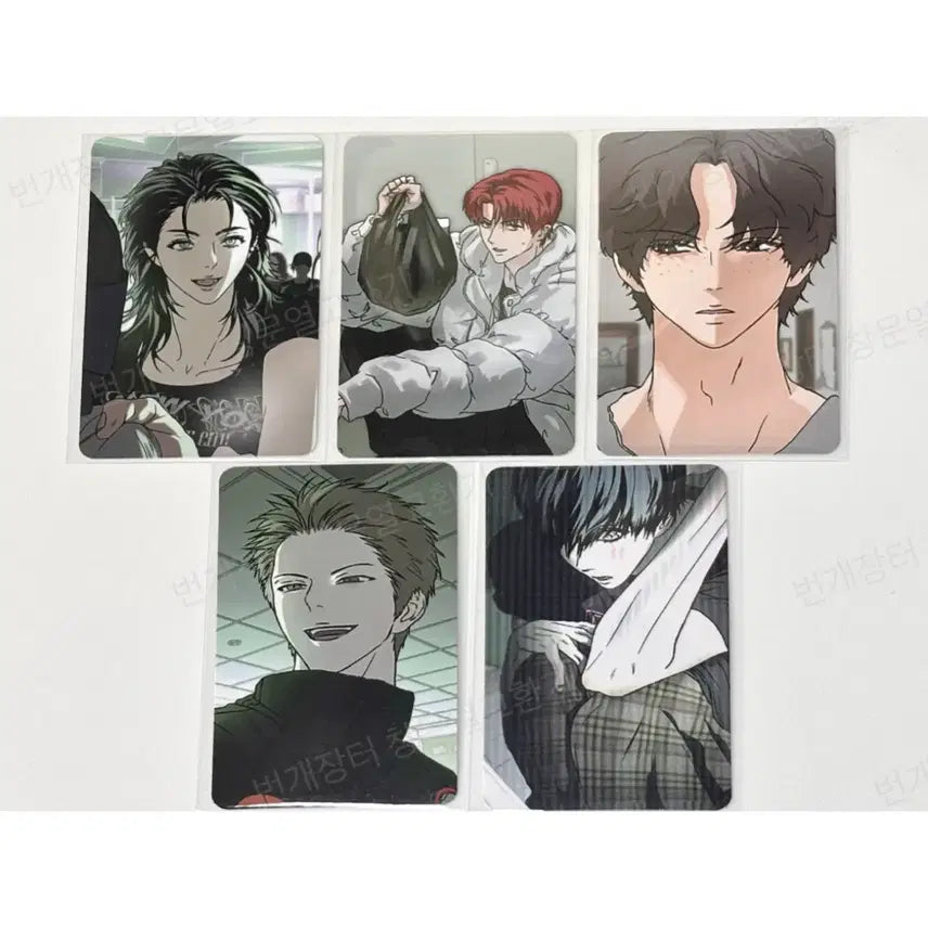 [BUNJANG] TXT Yeonjun Beomgyu Special Event Photocard 5-Set / 해피투게더 비온 특전 방문 포카 5장 세트