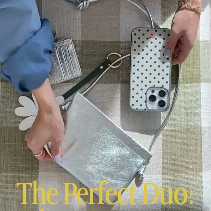 [BUNJANG] Blanc Real Cowhide Mini Crossbody Bag / 새상품) 소가죽 미니 크로스백